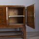Vintage 1940s Italian-design Radica wood buffet sideboard