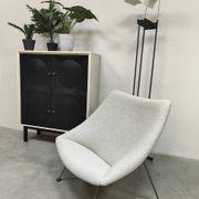 Brutalist circular cabinet vintage 'Geometric design'