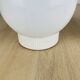 Pair of vintage opaline globe wall lights, ceiling lights