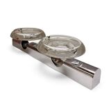 Pair of Space Age 70s double wall lights