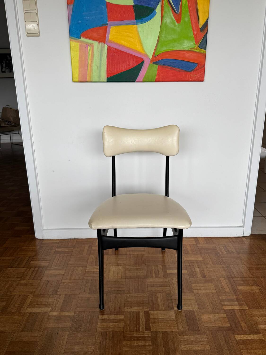 Set of 5 Alfred Hendrickx chairs for Belform 1950