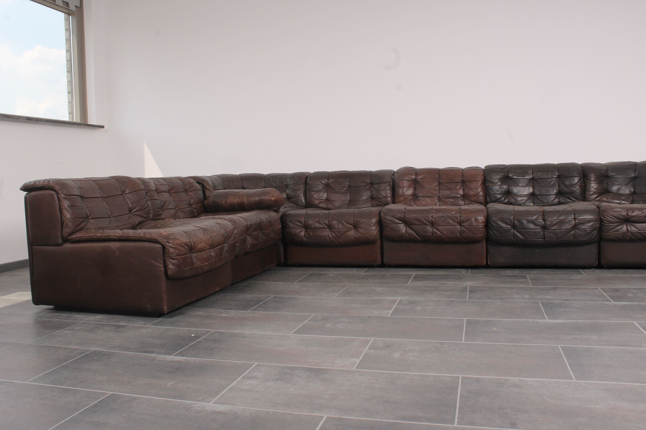 De Sede DS-11 seating corner 7 elements