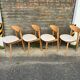 (Lot) 4 chaises Baumann Fontania (restaurées) 1960