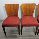 4 art deco dining chairs by Jindrich Halabala