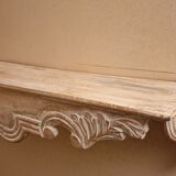 White white white wall shelf