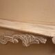 White white white wall shelf