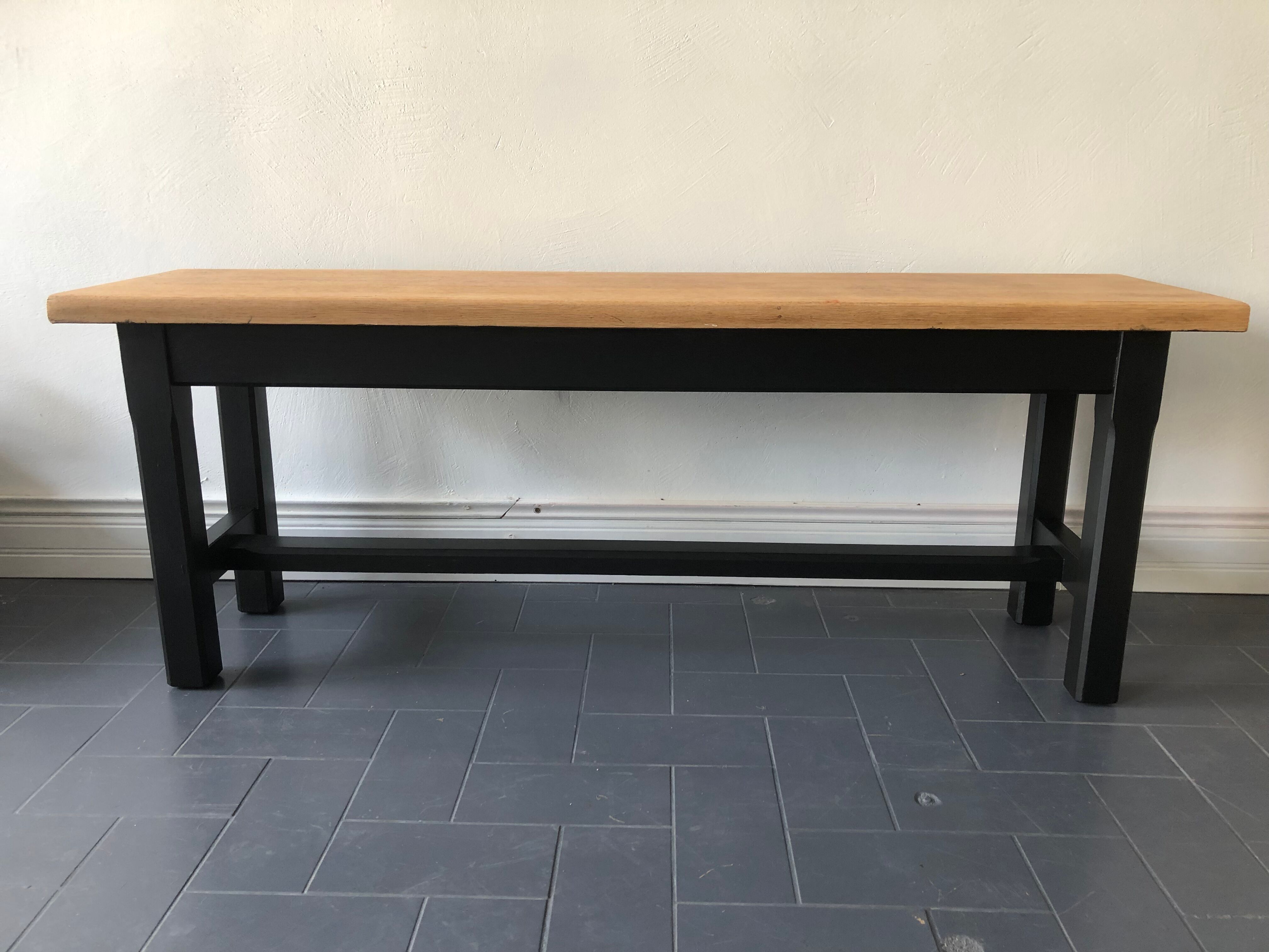 Farm country wooden bench