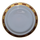 Fine porcelain pie dish, Arc de Triomphe model, La Table Impériale