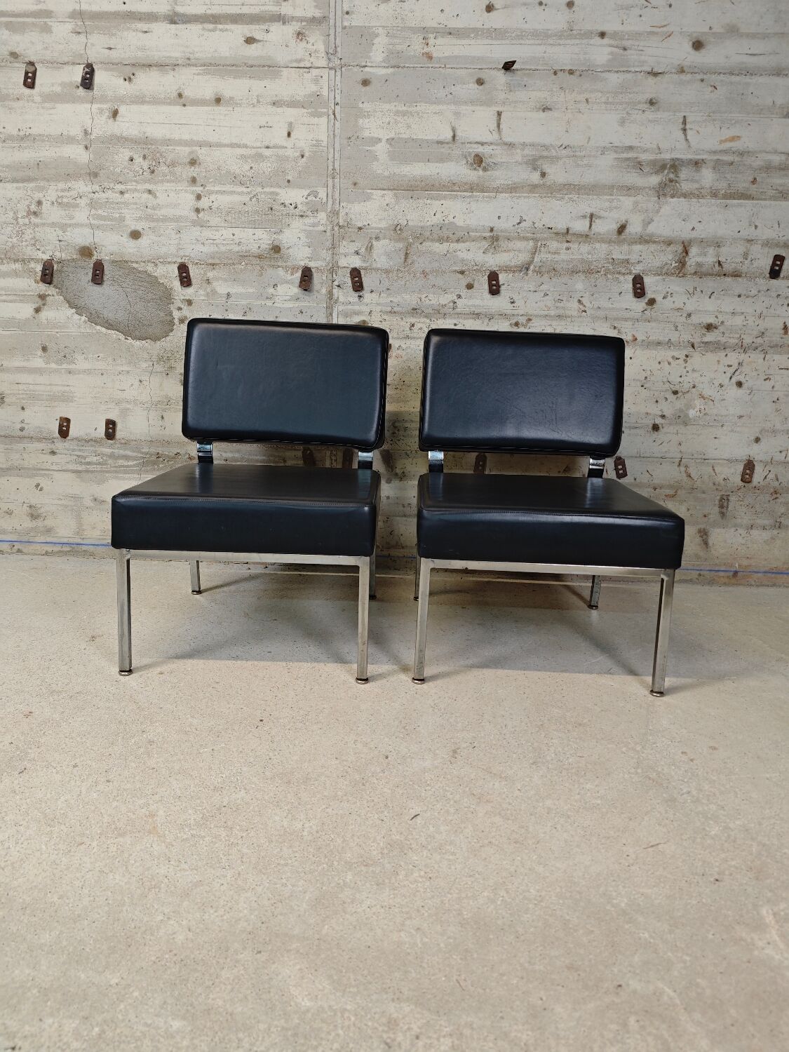 Vintage armchair pair