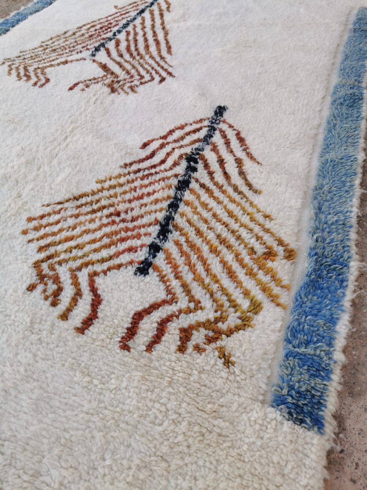 Beni Ouarain Berber rug Palmerai 250*150cm