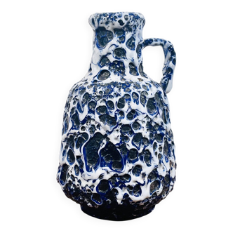 Rare vase ou pichet Fat Lav ES Keramis vintage - Design brutaliste