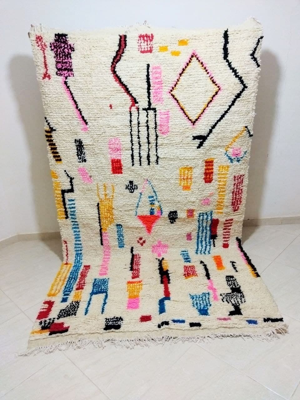 Tapis berbère marocain 250 x 150cm