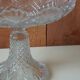 Coupe en verre ciselé