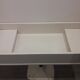 Coiffeuse/console pied trèfle