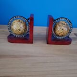 Globe bookend set