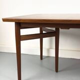 Model 201 Teak Dining Table by Arne Vodder for Sibast, 1960s
