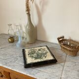 Underside in earthenware and wood late nineteenth century