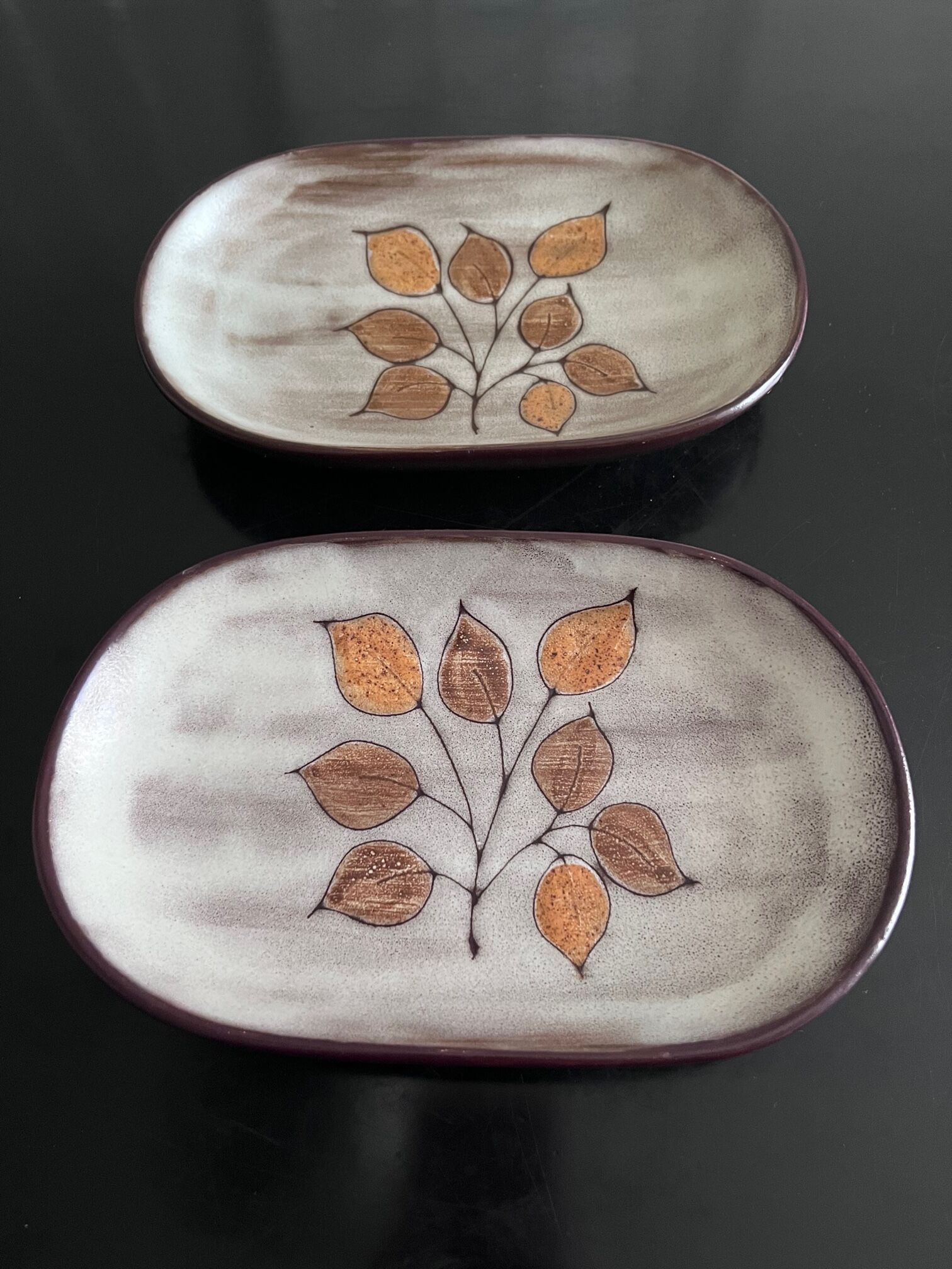 Ceramic dishes 1970s