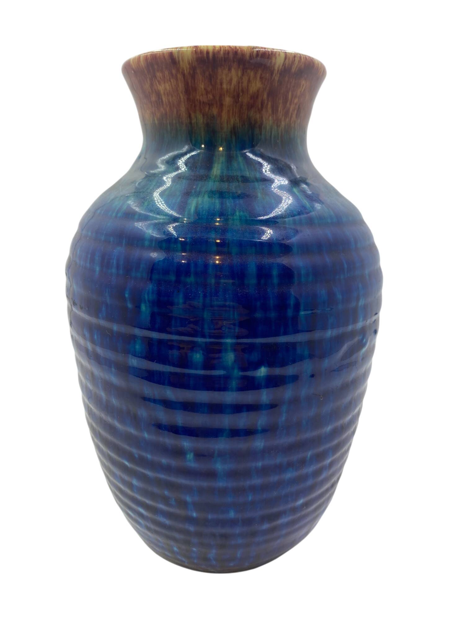 Ceramic vase signed Accolay