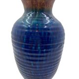 Ceramic vase signed Accolay