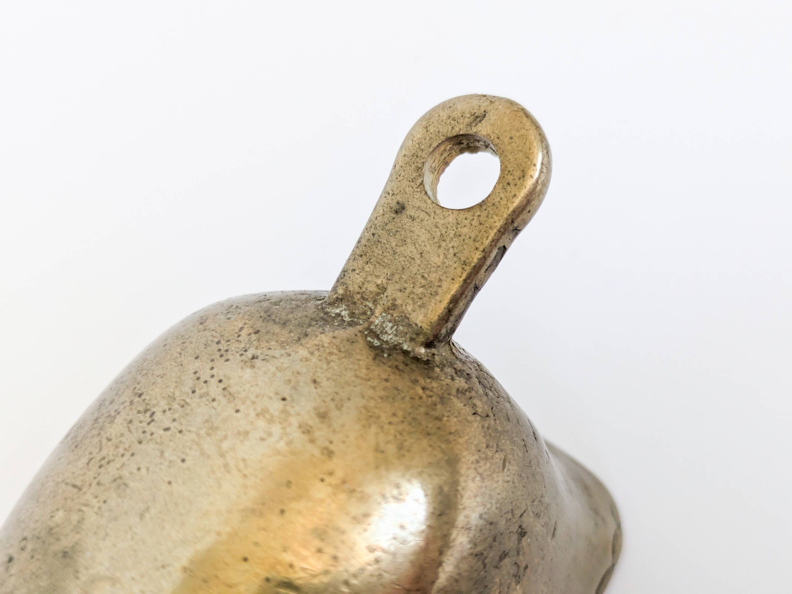 Vintage brass elephant figurine candle holder Haku mid-century
