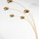 5 arm mid-century italian floor lamp
