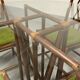 Rattan table and chairs