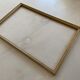 Old gold frame 27x42cm