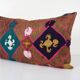 Housse de coussin brodée vintage 84x56 cm