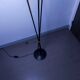 1960 brass cast iron and glass lamppost 3 heads