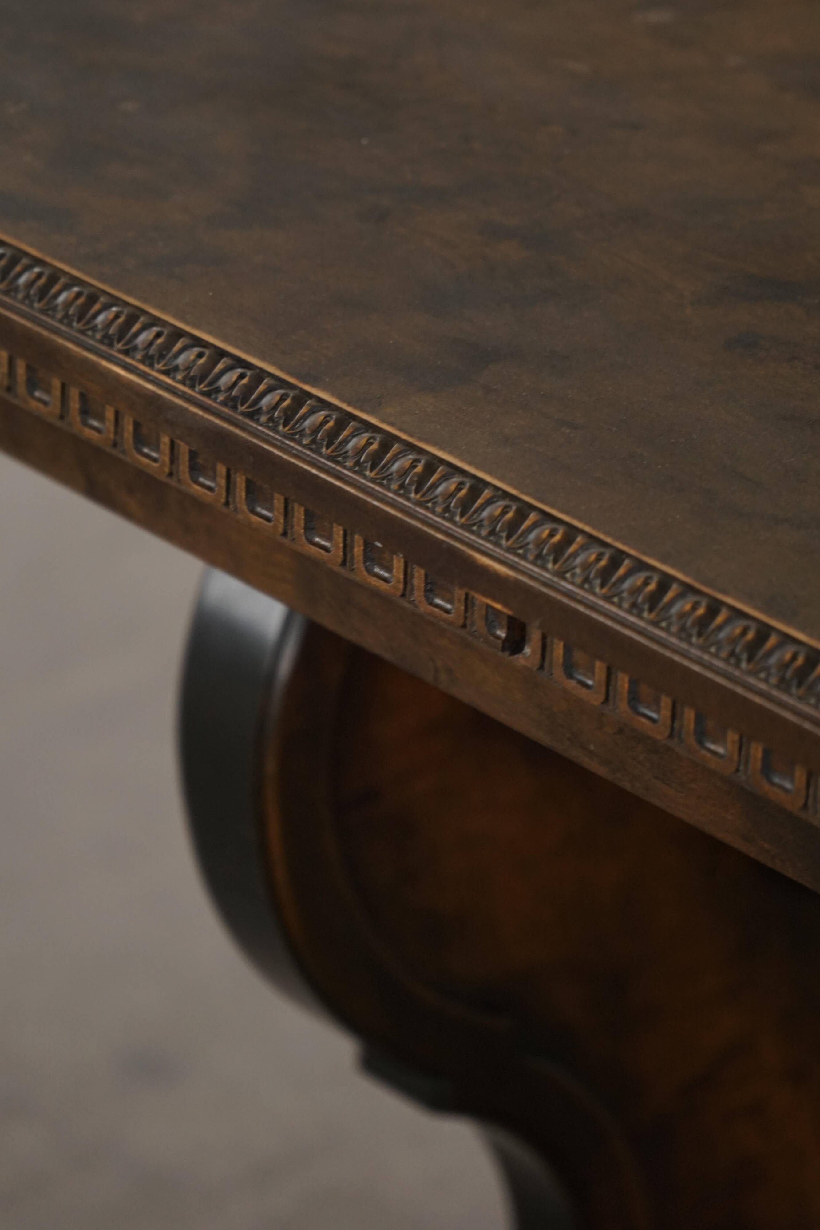 Axel Einar Hjorth, Table à manger en bouleau, Style Swedish Grace, Bodafors, années 1930