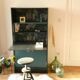 Vintage secretary blue oil