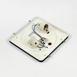 Pair of Mid-Century Modern Glass Ceiling Lights from Limburg, 1960s/1970s