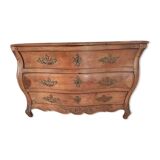 Commode galbée 18ème louis xv