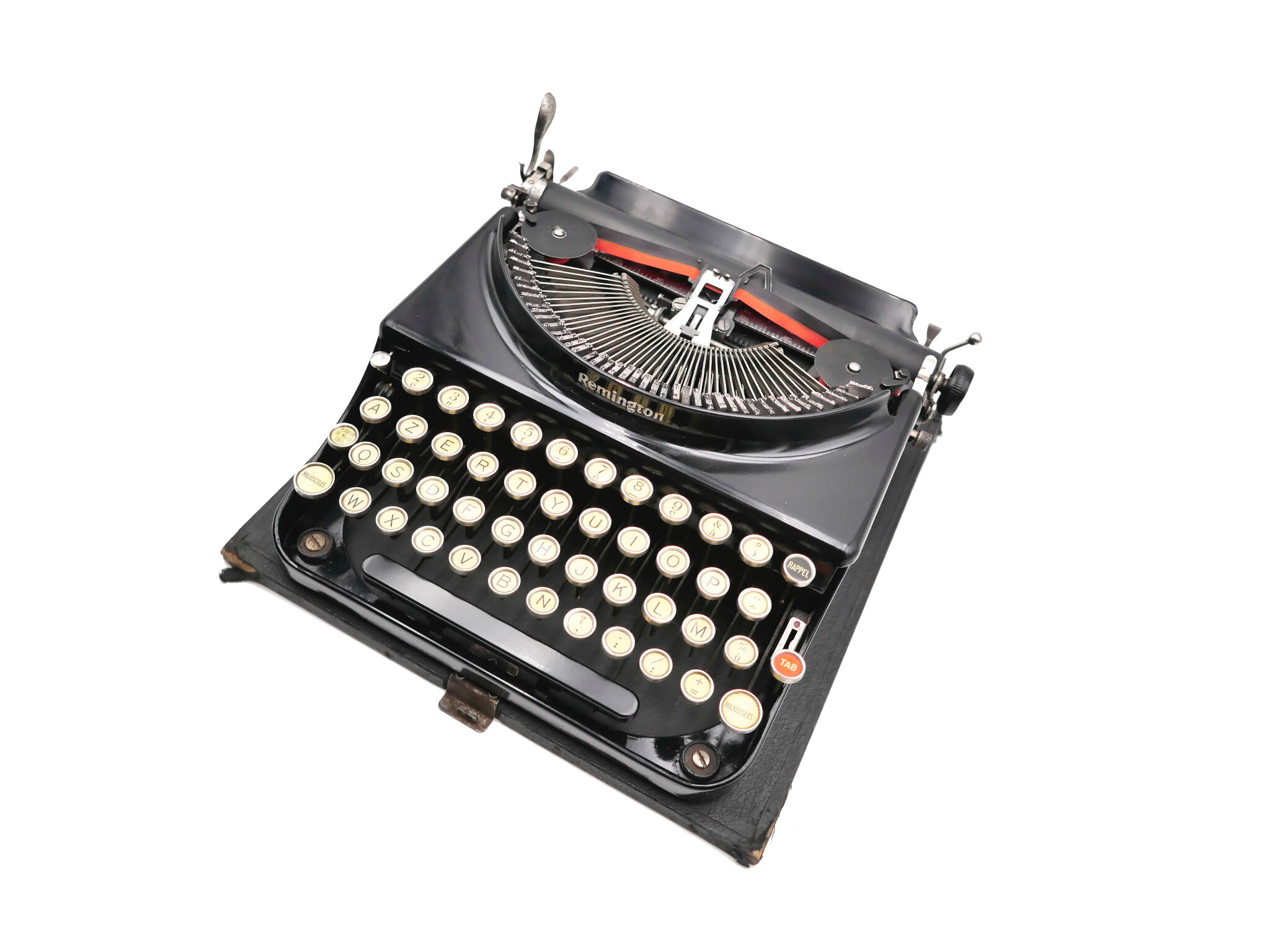 Typewriter remington 3 original usa 1929 revised ribbon new