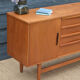 English teak row, 138 cm