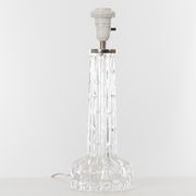 Paire de lampes de table en cristral