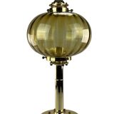 60s 70s Peill & Putzler Germany table lamp lamp light glass design