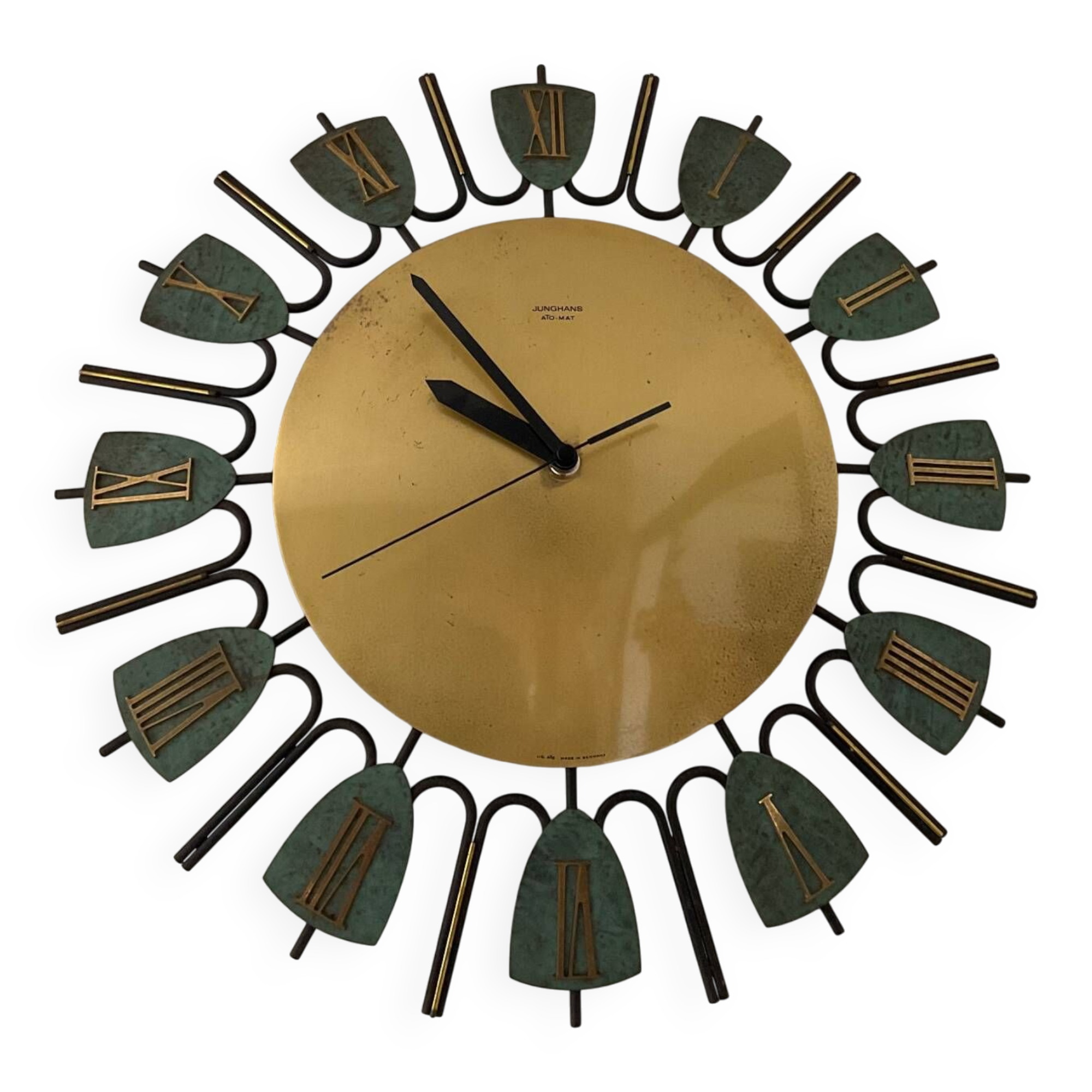 Vintage clock Junghans Ato-Mat Germany 70s