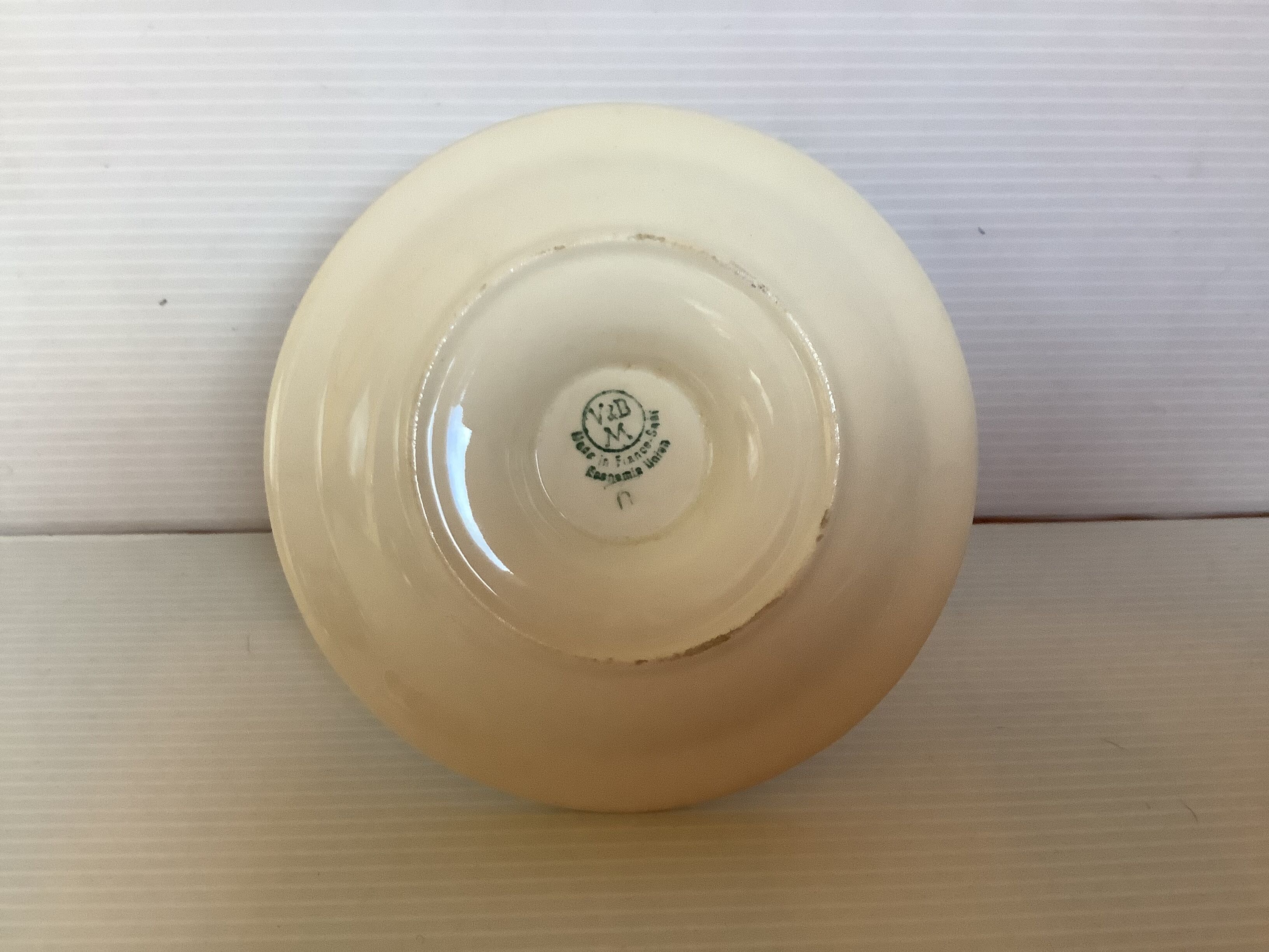 Salière fleurs dorées Villeroy et Boch