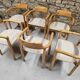 Lot of 6 Rainer Daumiller armchairs