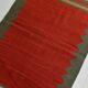 Tapis Kilim rouge et vert 2x6, 73x188 cm