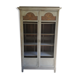 Old wardrobe all solid oak and marquetry