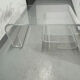 Vintage plexiglass coffee table