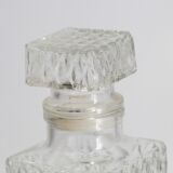 Old glass whiskey decanter