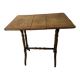Napoleon iii walnut shutter table with marquetry villa massena nineteenth era