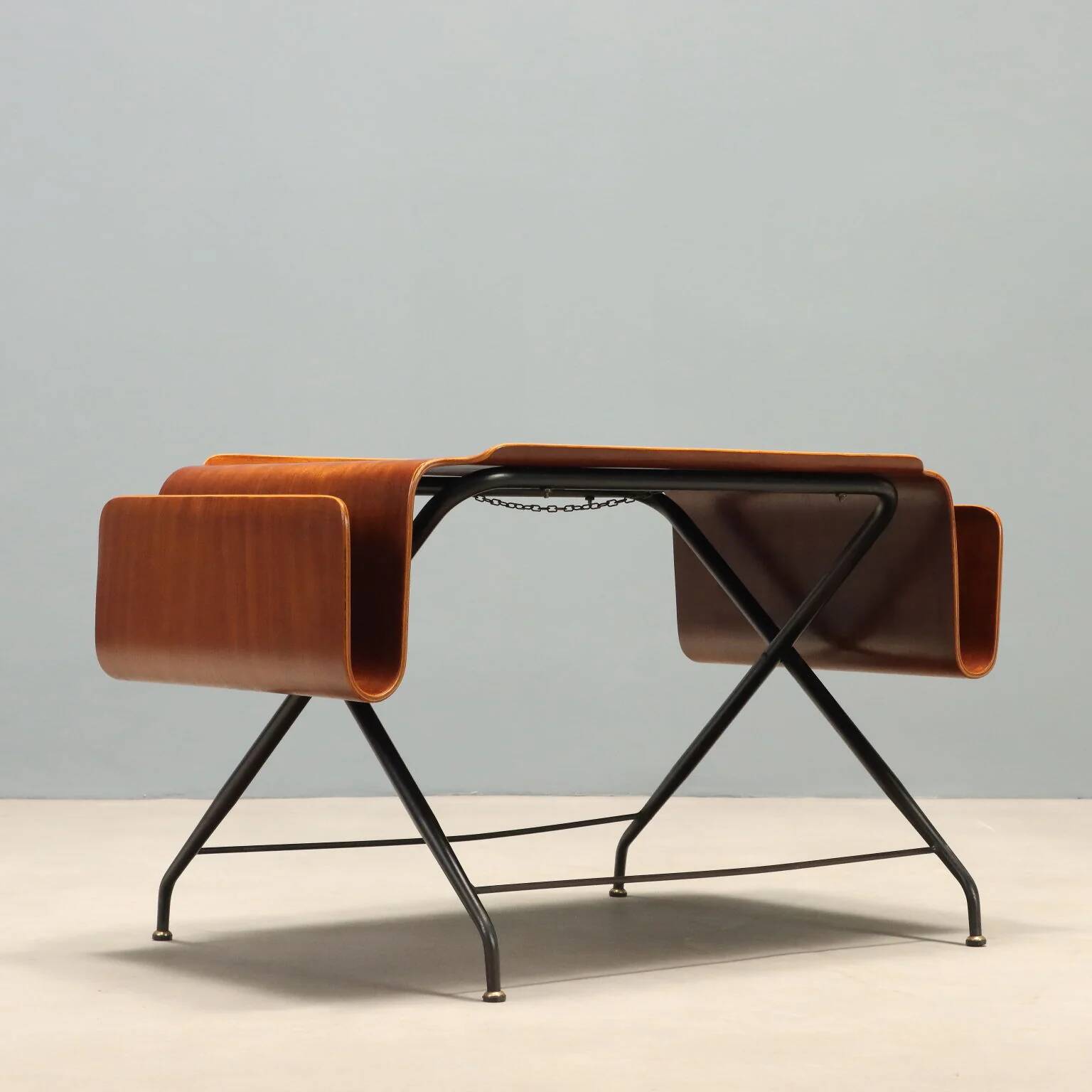 1950s coffee table by Industria Legni Curvati