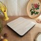 Flat bottom in white veined formica gray - vintage