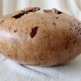 Mike Mahoney, Maple Burl Sculpture Vase, 28cm, Very Good Condition