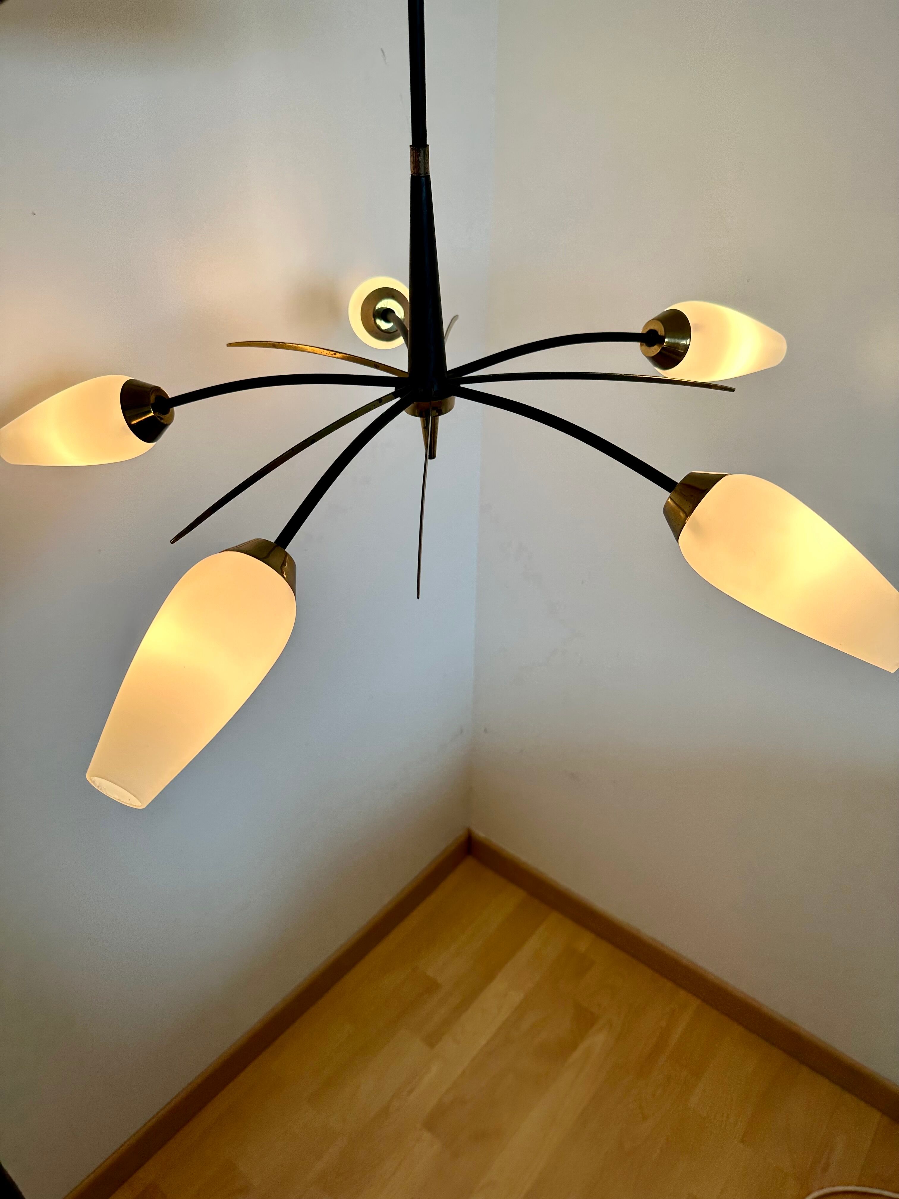 Chandelier 60s - 5 fires